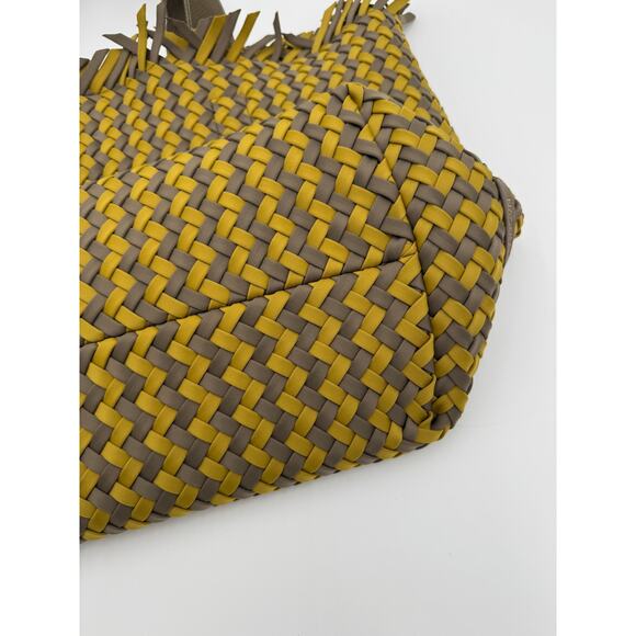 Naghedi Havana Large Basketweave Tote Bag - Picture 10 of 11